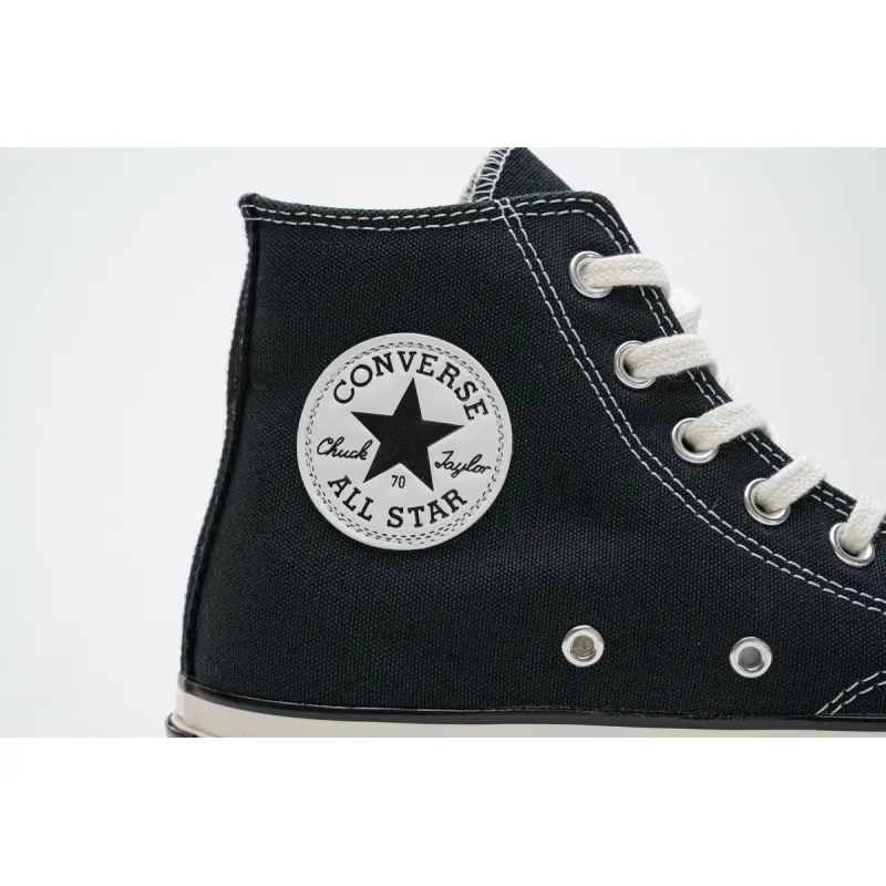  Pkgod  Converse Chuck 70 HI Black Egret