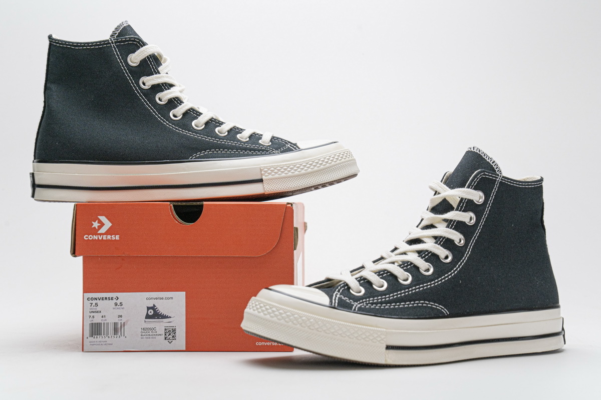       Converse Chuck 70 HI Black Egret