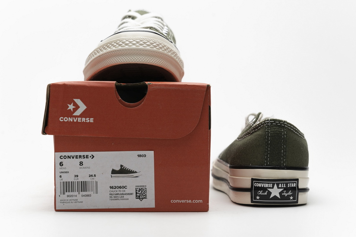       Converse Chuck 70 OX Field Surplus Black Egret
