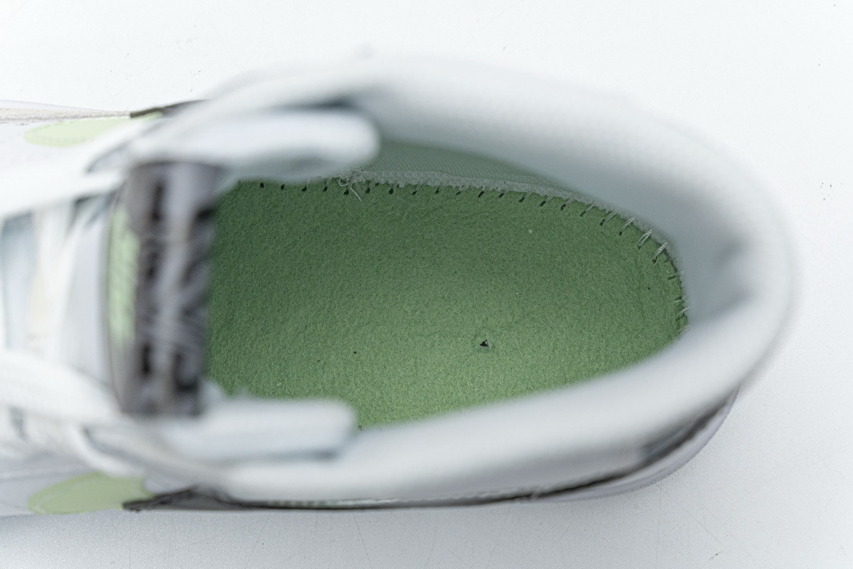  Pkgod  Nike Blazer Mid 77 SE GS Double Swoosh White Vapor Green