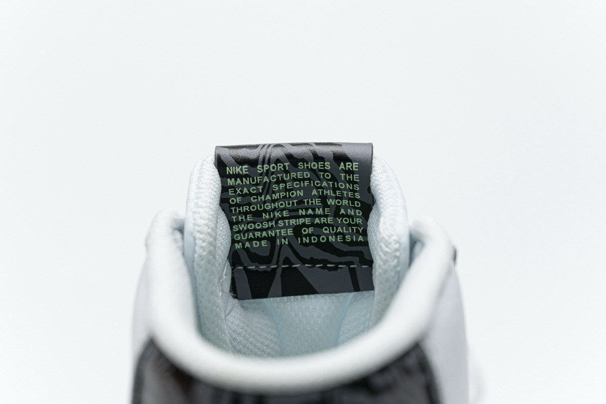  Pkgod  Nike Blazer Mid 77 SE GS Double Swoosh White Vapor Green