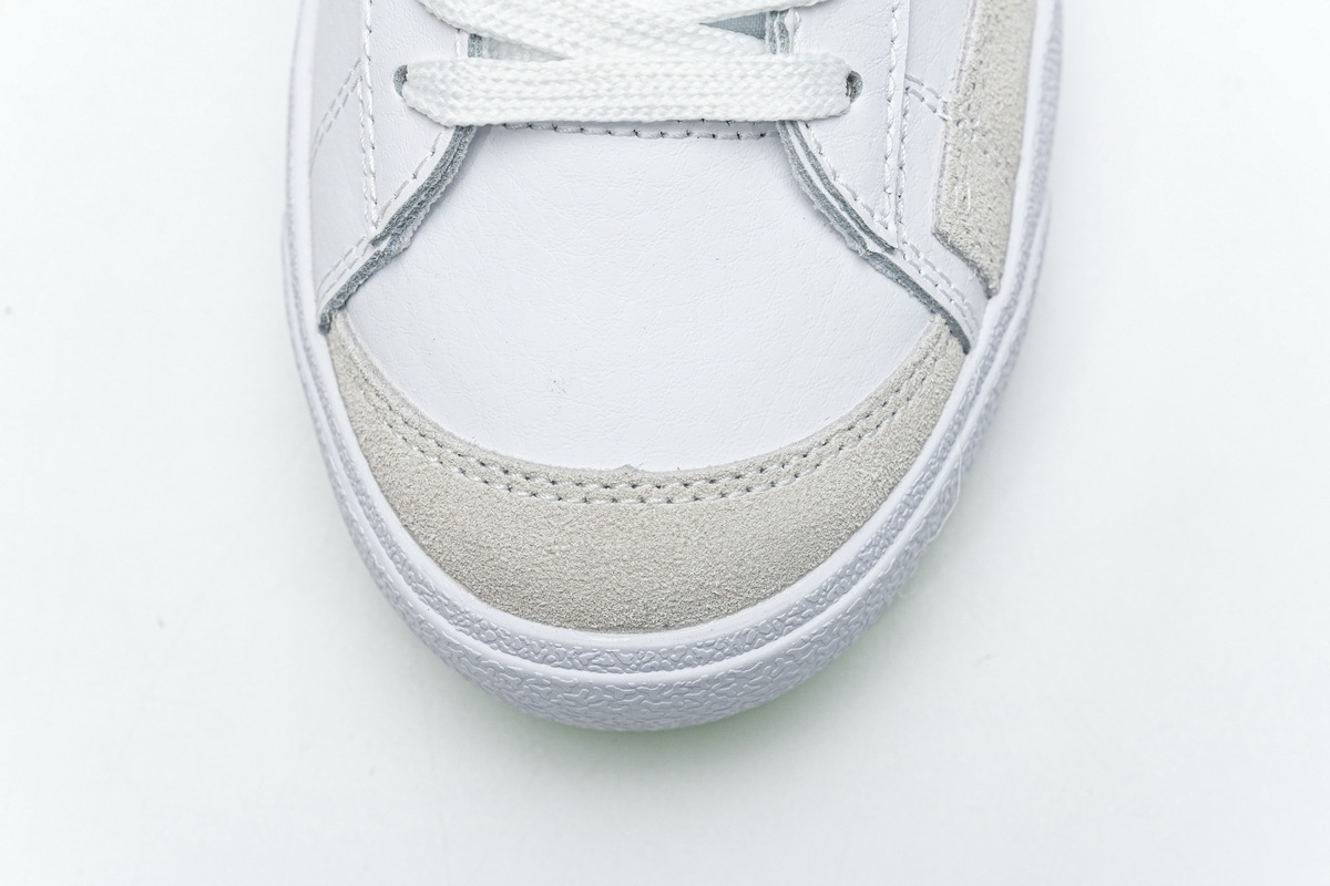  Pkgod  Nike Blazer Mid 77 SE GS Double Swoosh White Vapor Green