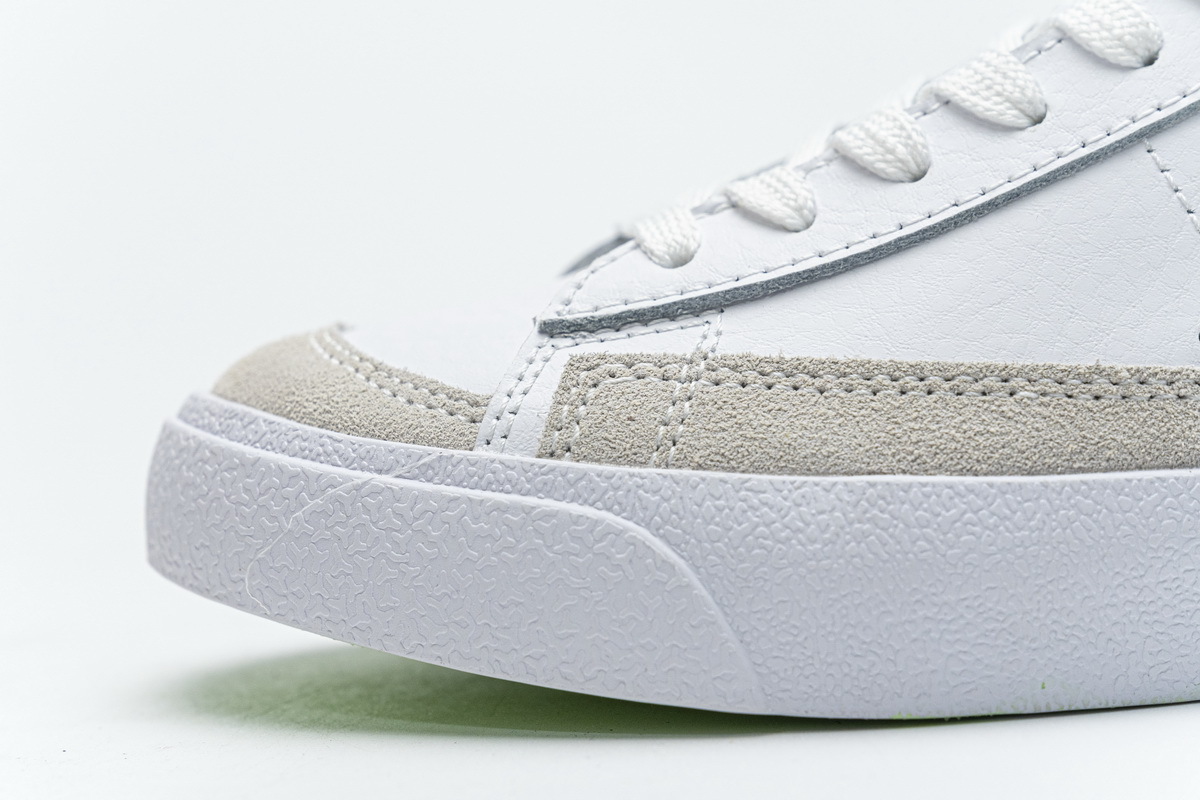  Pkgod  Nike Blazer Mid 77 SE GS Double Swoosh White Vapor Green