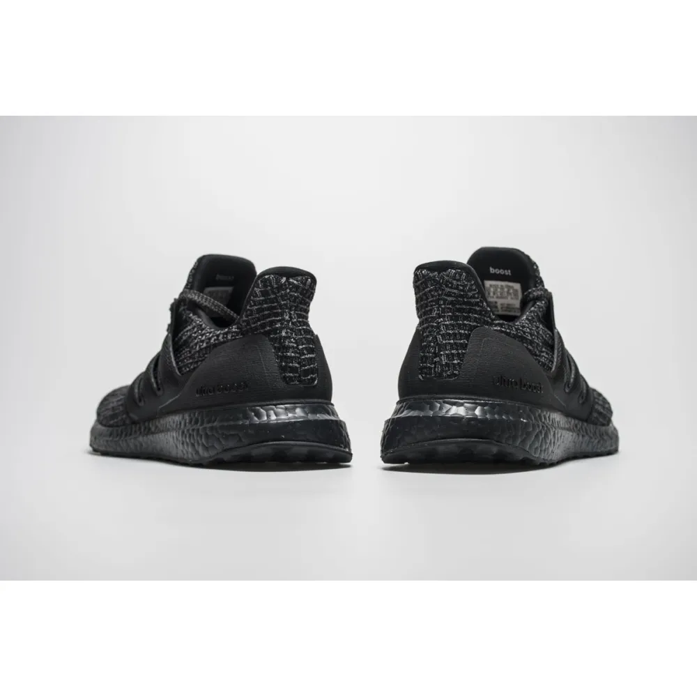  Pkgod Adidas Ultra Boost 4.0 “Triple Black” Real Boost 