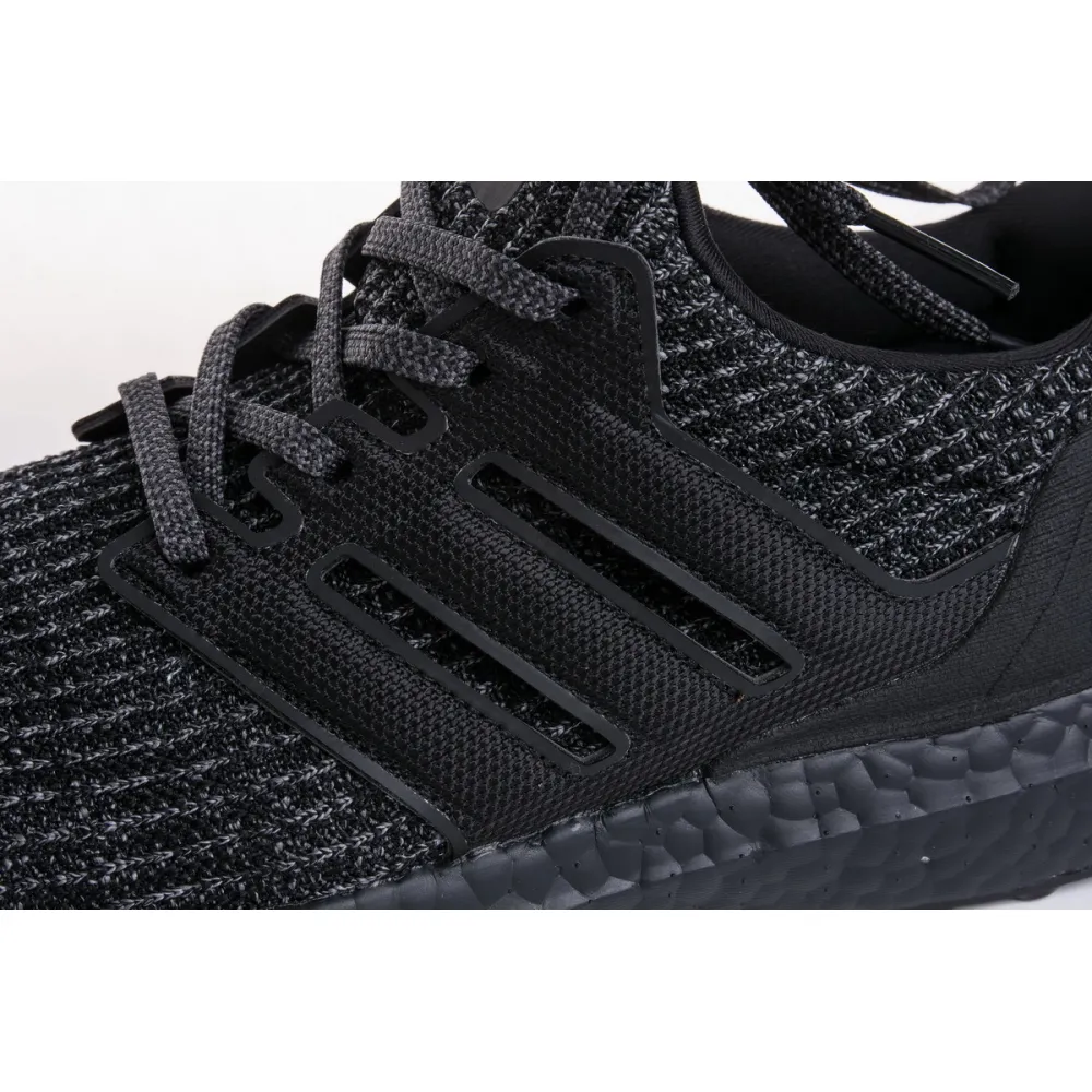  Pkgod Adidas Ultra Boost 4.0 “Triple Black” Real Boost 