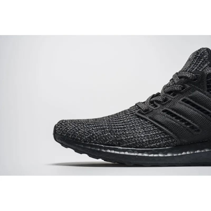  Pkgod Adidas Ultra Boost 4.0 “Triple Black” Real Boost 