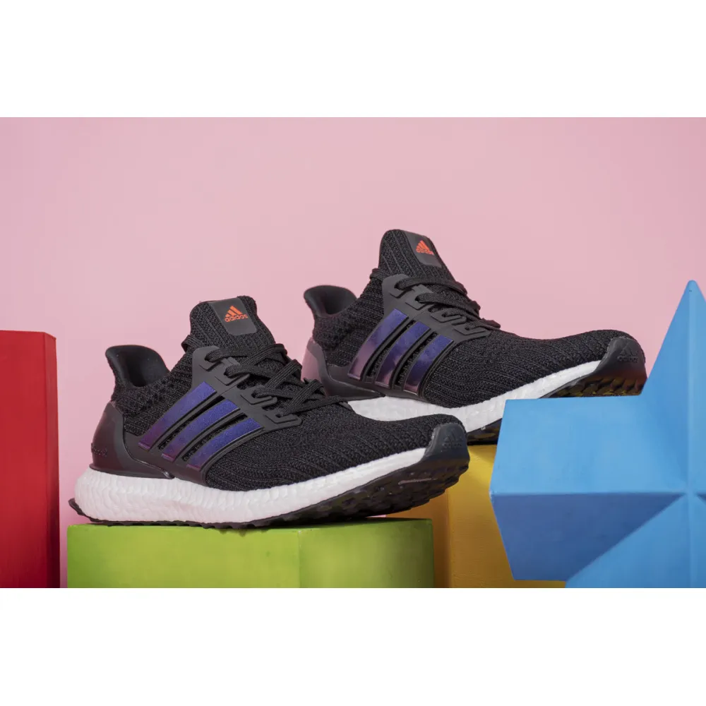  Pkgod adidas Ultra Boost 4.0 Black Blue Real Boost