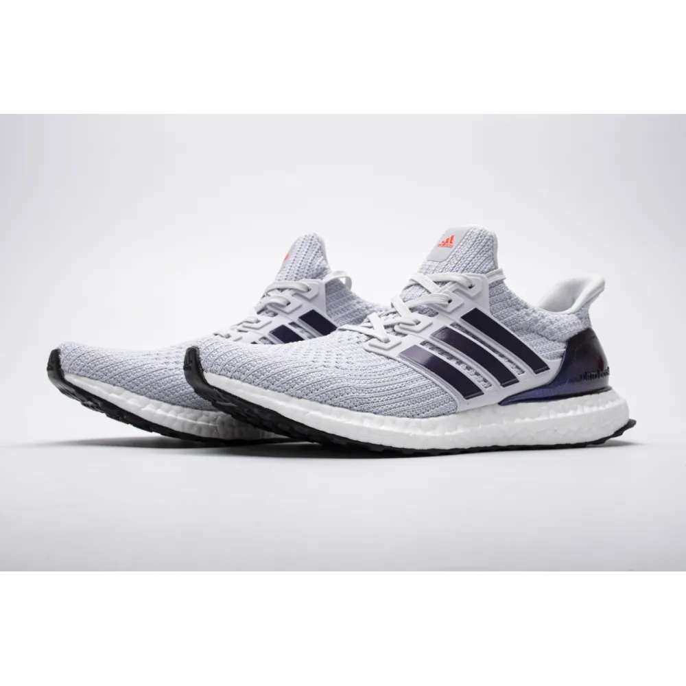  Pkgod adidas Ultra Boost 4.0 White Grey Real Boost