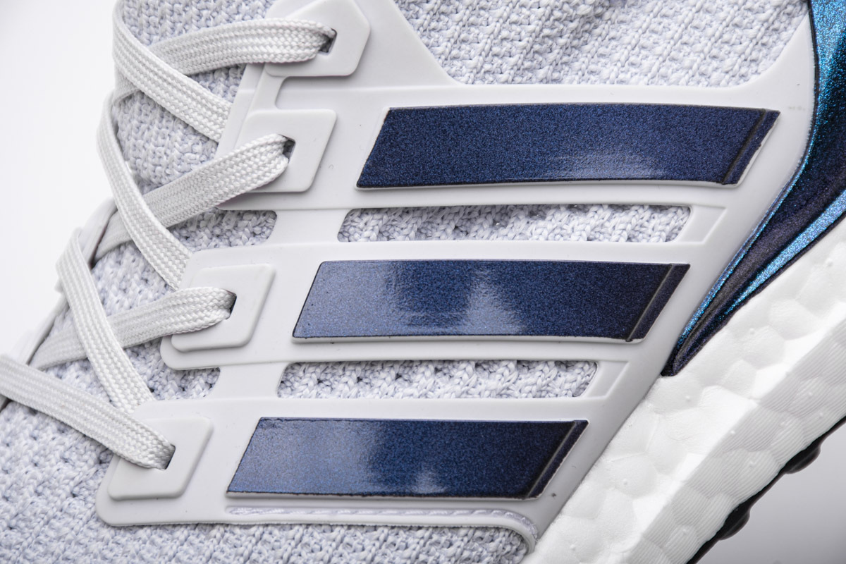      adidas Ultra Boost 4.0 White Grey Real Boost