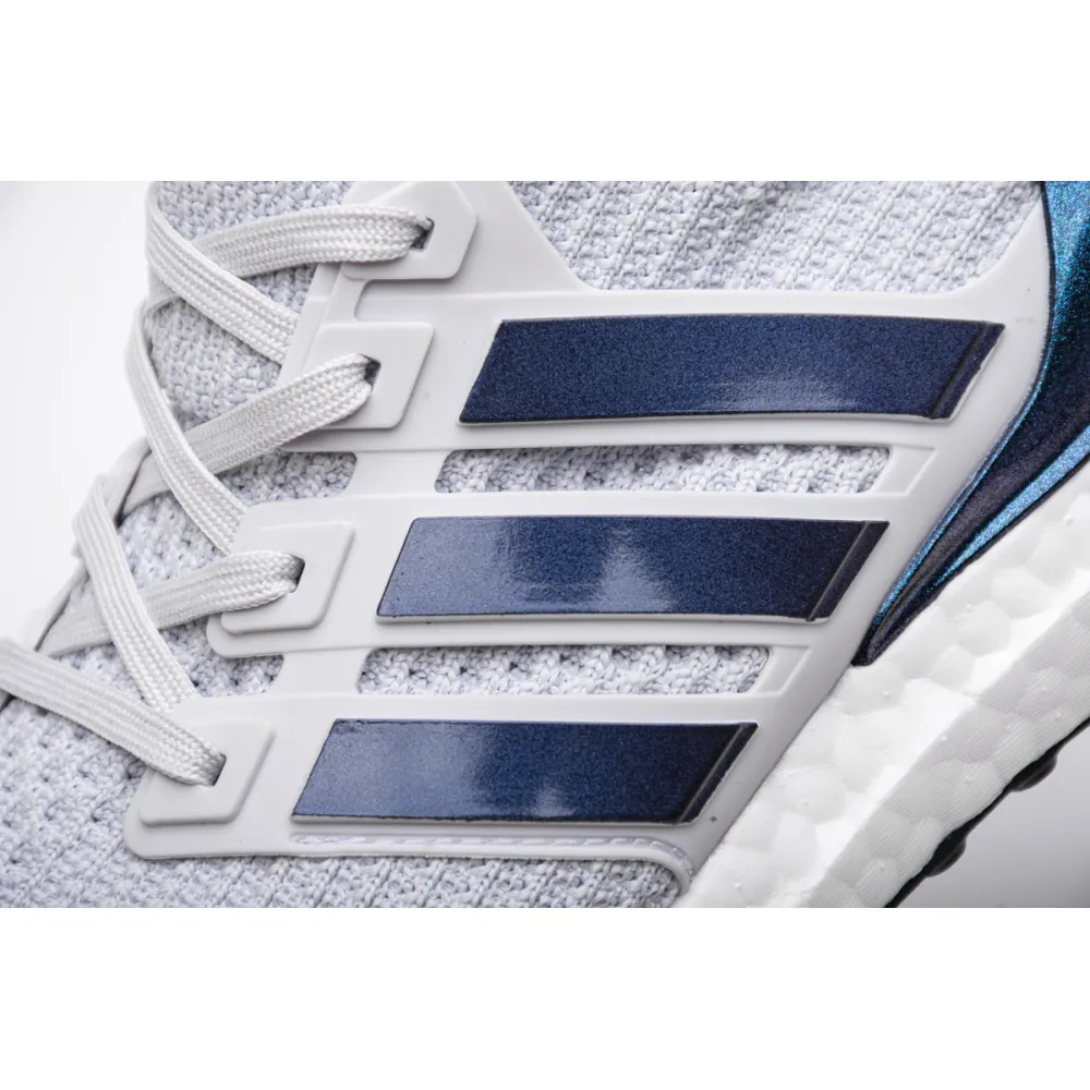  Pkgod adidas Ultra Boost 4.0 White Grey Real Boost