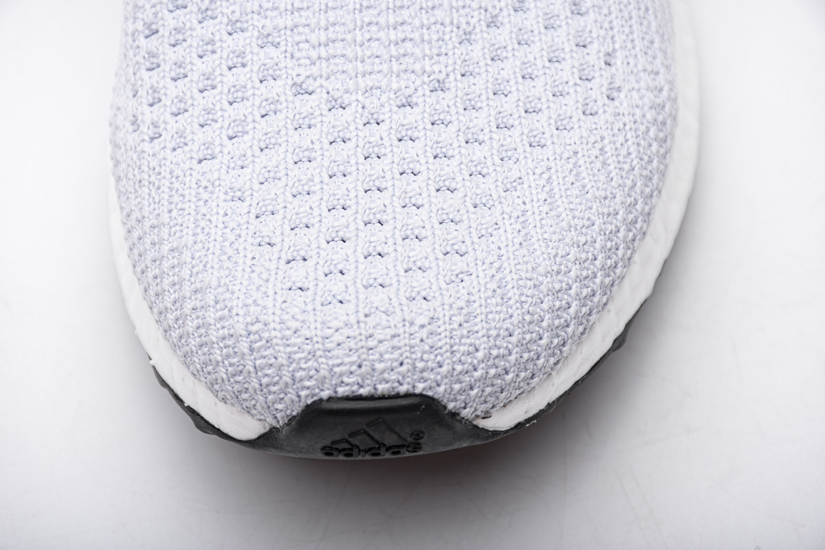      adidas Ultra Boost 4.0 White Grey Real Boost