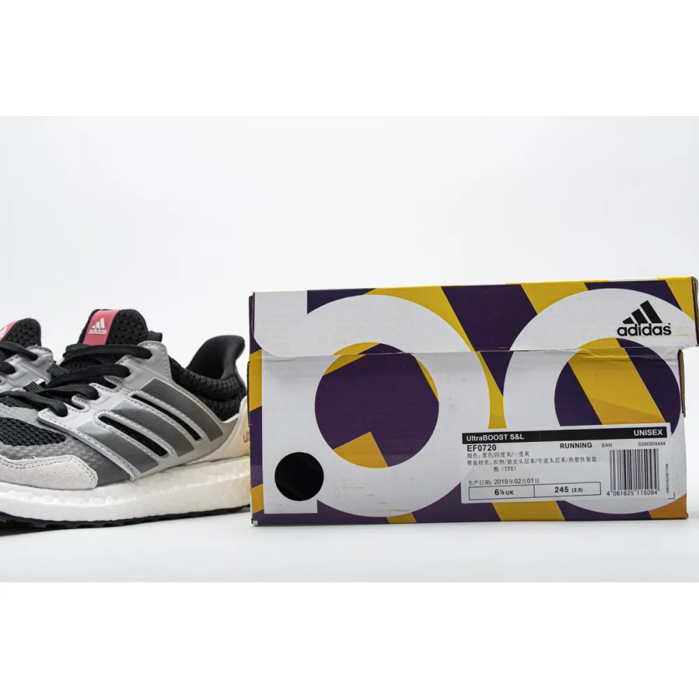  Pkgod adidas Ultra Boost S&L Black Grey Four Red