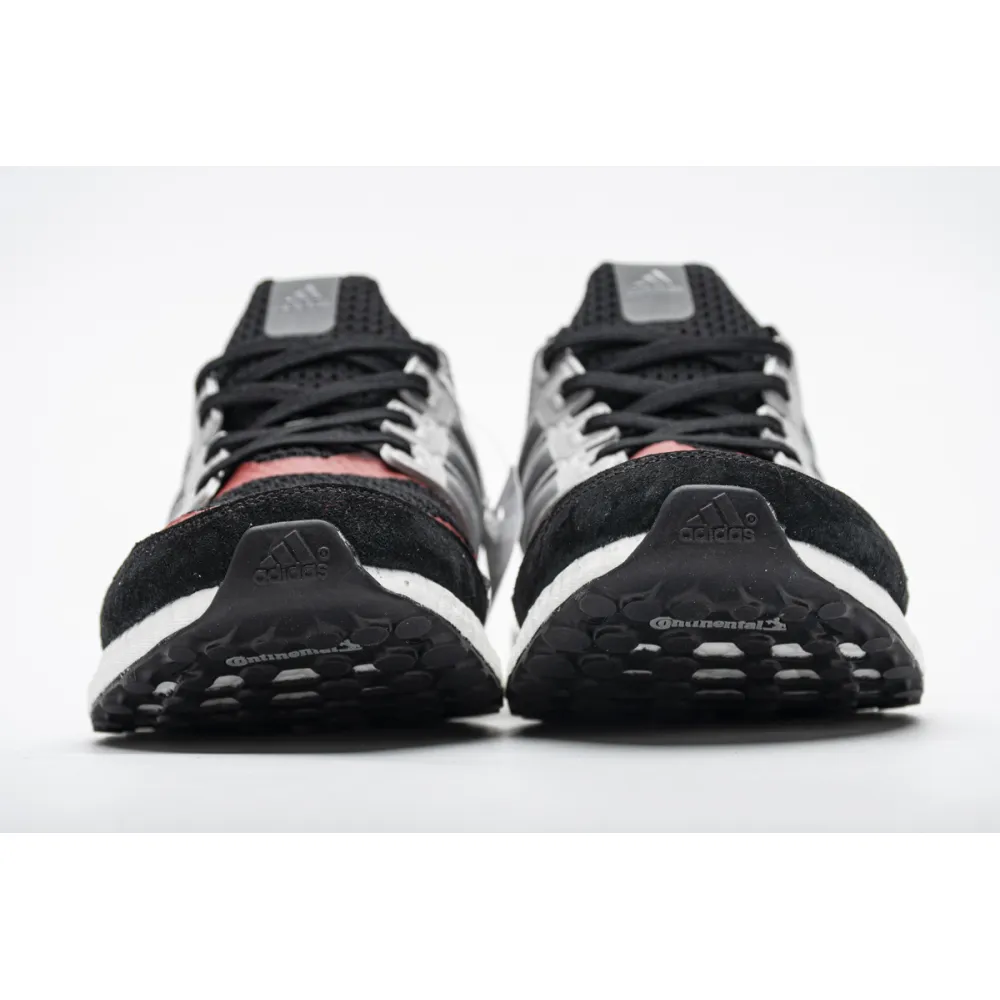  Pkgod adidas Ultra Boost S&L Black Grey Power Red
