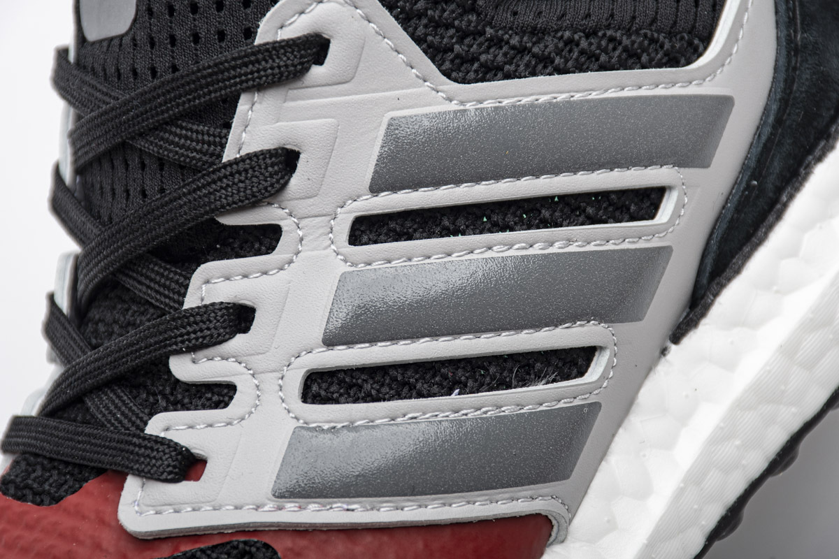      adidas Ultra Boost S&L Black Grey Power Red