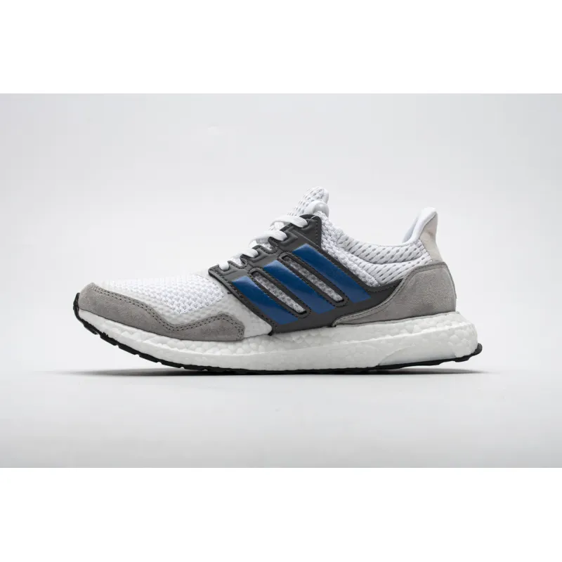  Pkgod adidas Ultra Boost S&L White True Blue Grey