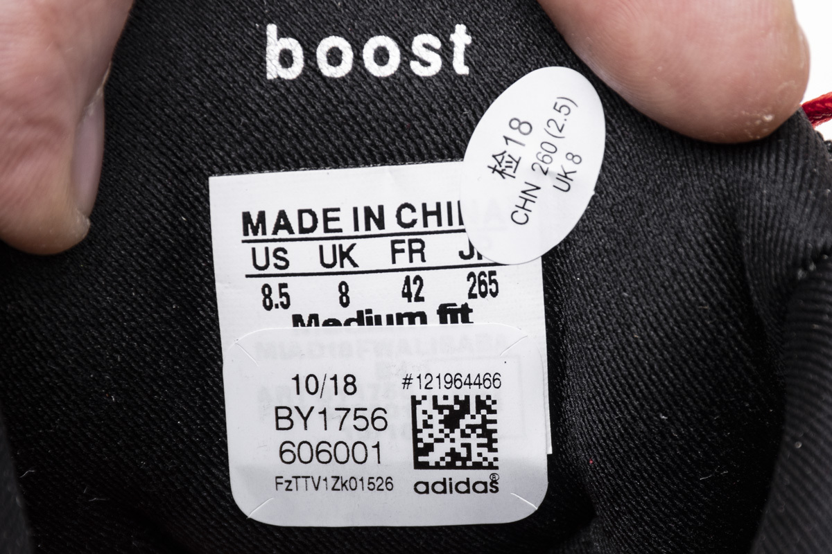      Adidas Ultra Boots 4.0 D11 BeiJing Black Red
