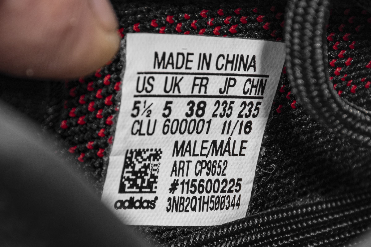  Pkgod Adidas Yeezy Boost 350 V2 Black Bred