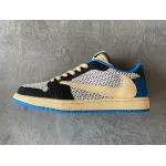  Pkgod Air Jordan 1 Low Flyknit Fragment Design xTravis Scott