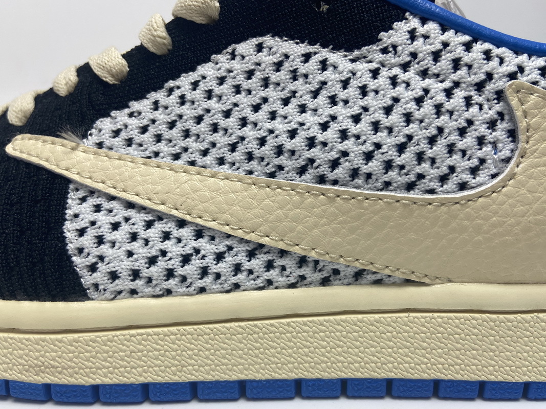  Pkgod Air Jordan 1 Low Flyknit Fragment Design xTravis Scott