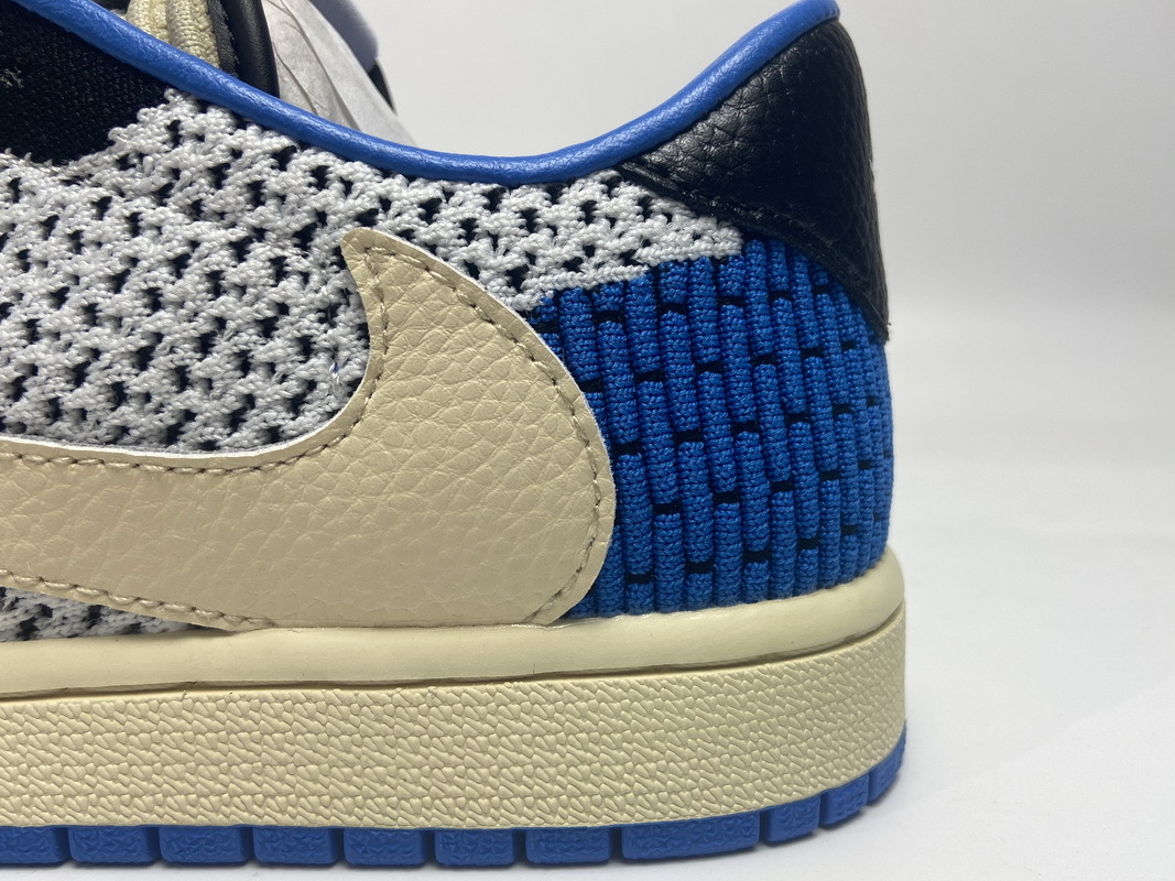  Pkgod Air Jordan 1 Low Flyknit Fragment Design xTravis Scott