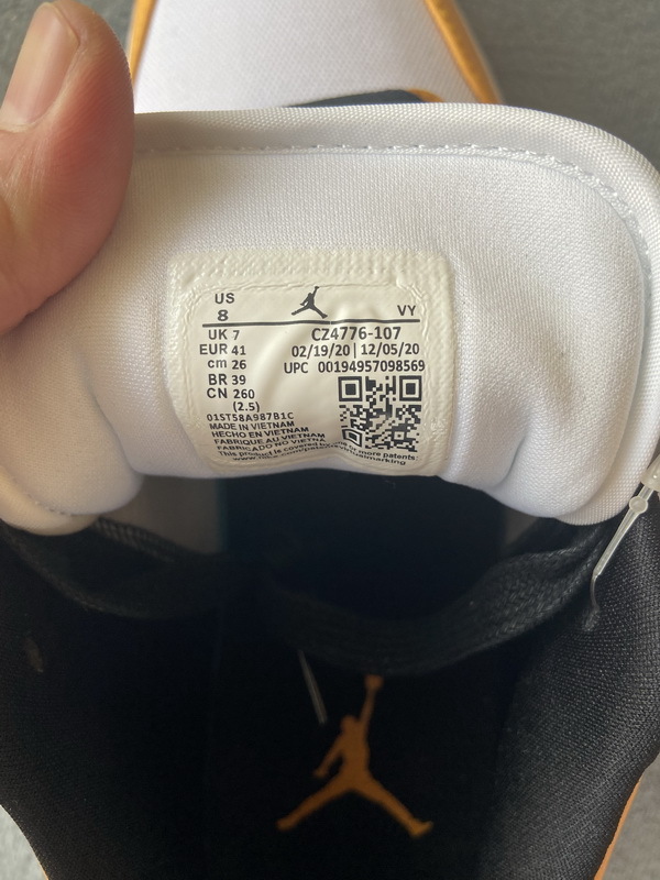  Pkgod Air Jordan 1 Low Laser Orange (W)