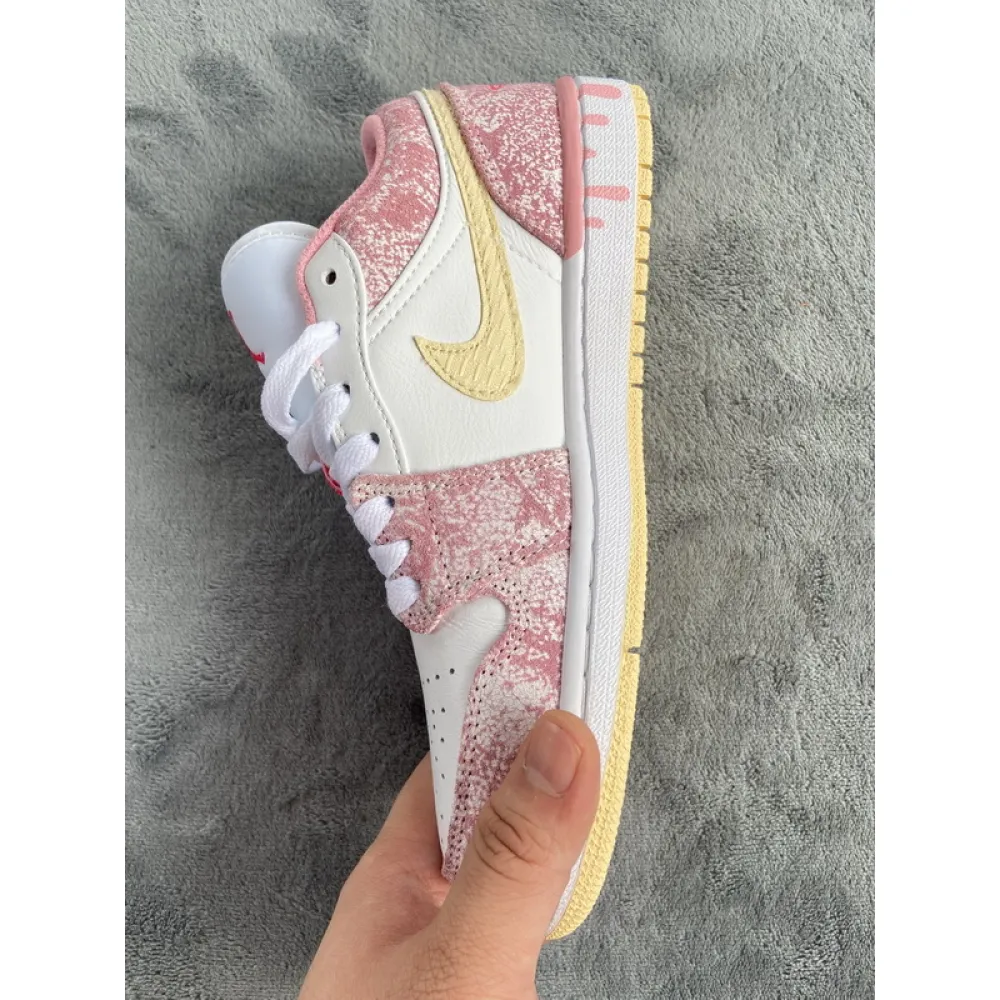  Pkgod Air Jordan 1 Low Paint Drip