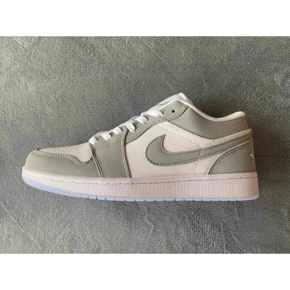  Pkgod Air Jordan 1 Low Wolf Grey