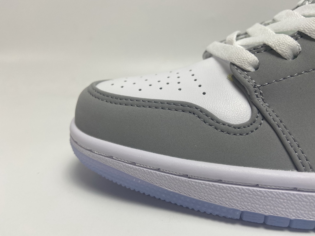  Pkgod Air Jordan 1 Low Wolf Grey