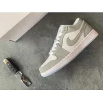  Pkgod Air Jordan 1 Low Wolf Grey