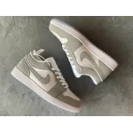  Pkgod Air Jordan 1 Low Wolf Grey