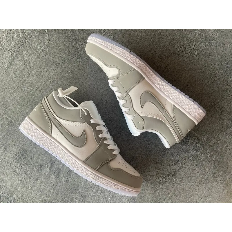  Pkgod Air Jordan 1 Low Wolf Grey