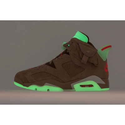  Pkgod Air Jordan 6 Retro Travis Scott British Khaki 02