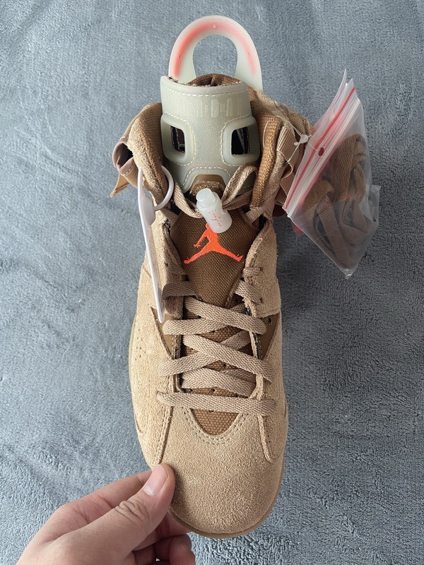     Pkgod Air Jordan 6 Retro Travis Scott British Khaki