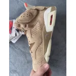  Pkgod Air Jordan 6 Retro Travis Scott British Khaki