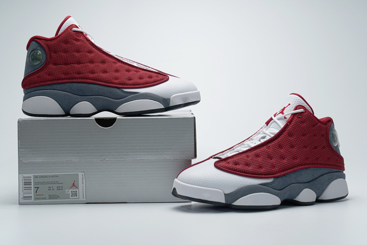  Pkgod AirJordan 13 Retro Gym Red Flint Grey