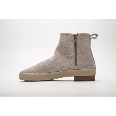 Zafa Wear Nike Air Fear Of God Chelsea Santa Fe God Grey Rough Suede 01