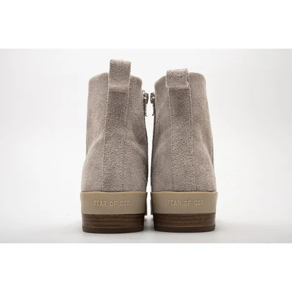  PK GOD Nike Air Fear Of God Chelsea Santa Fe God Grey Rough Suede