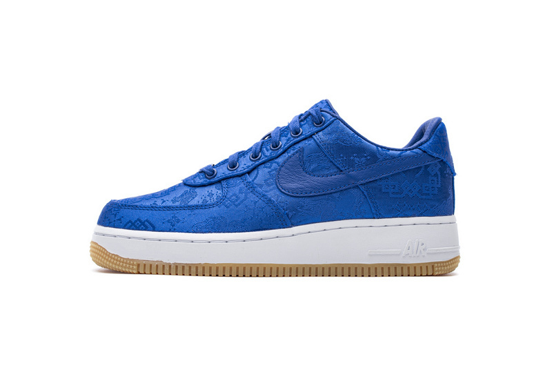  Pkgod Nike Air Force 1 Low Clot Blue Silk