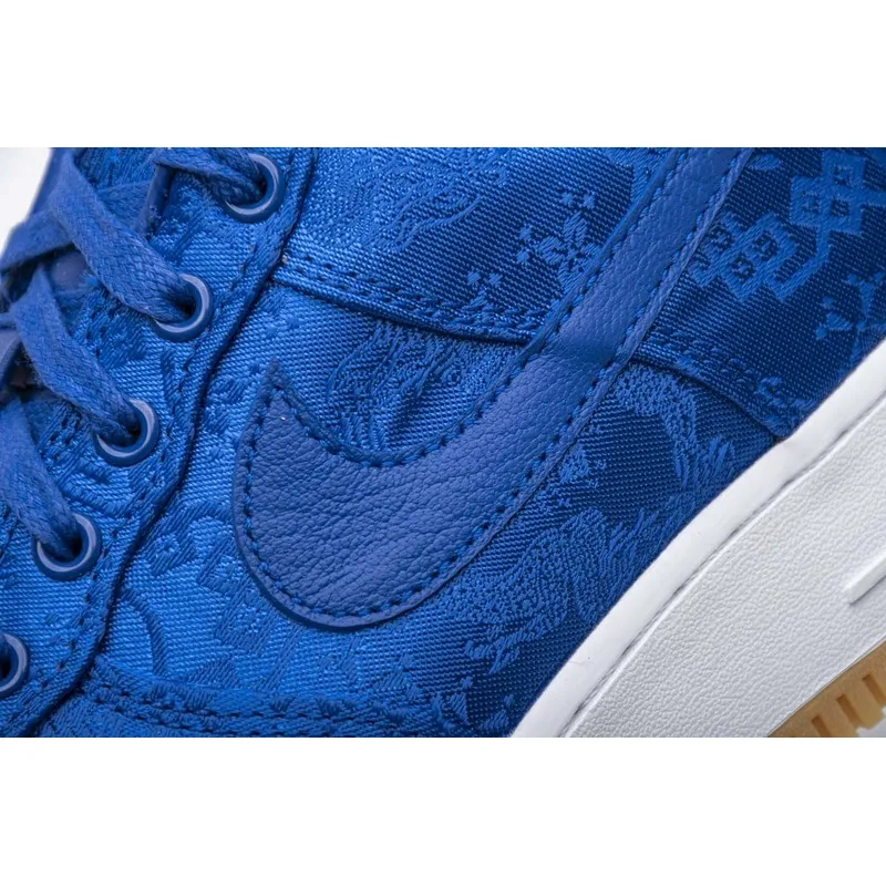  Pkgod Nike Air Force 1 Low Clot Blue Silk