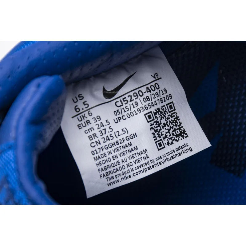  Pkgod Nike Air Force 1 Low Clot Blue Silk