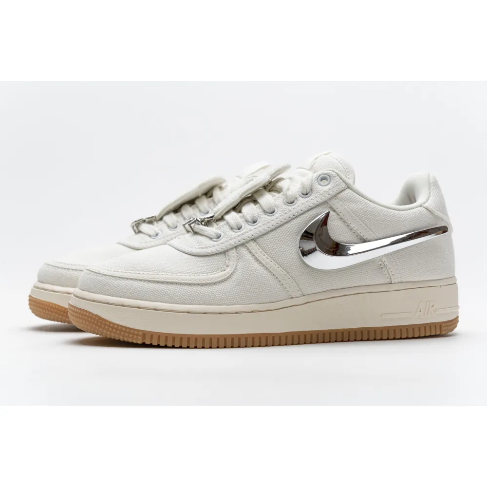  Pkgod Nike Air Force 1 Low Travis Scott Sail