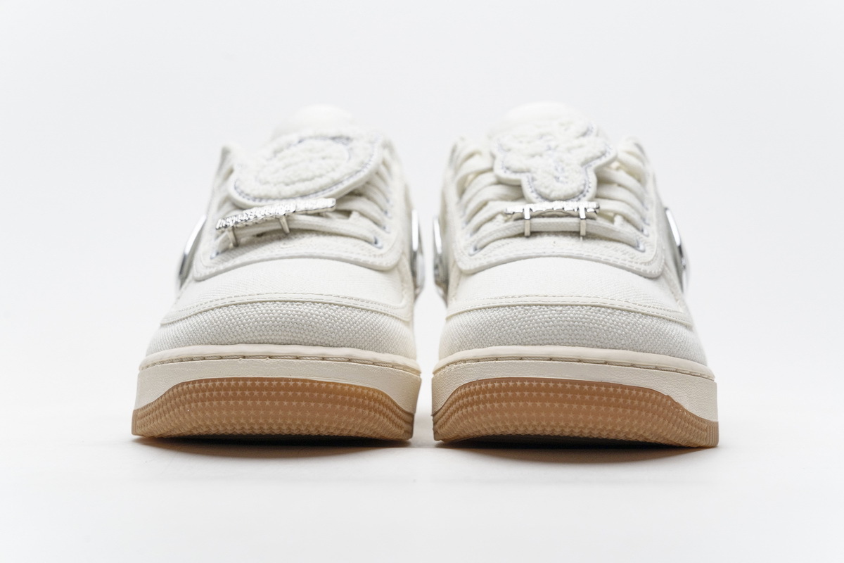  Pkgod Nike Air Force 1 Low Travis Scott Sail