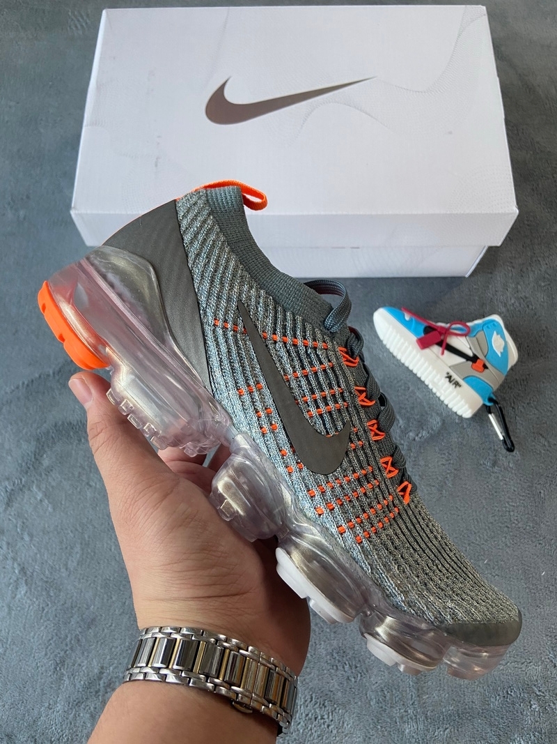      Nike Air VaporMax Flyknit 3 Aviator Grey Metallic Pewter