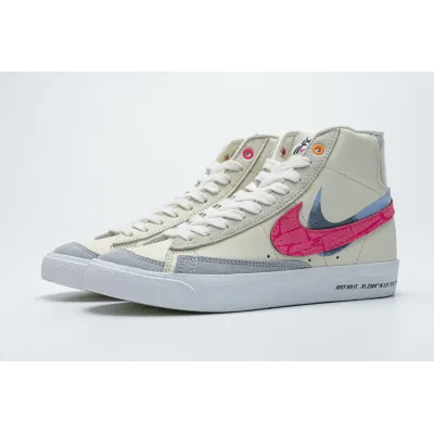  Pkgod Nike Blazer Mid 77 Beige Pink Blue 02