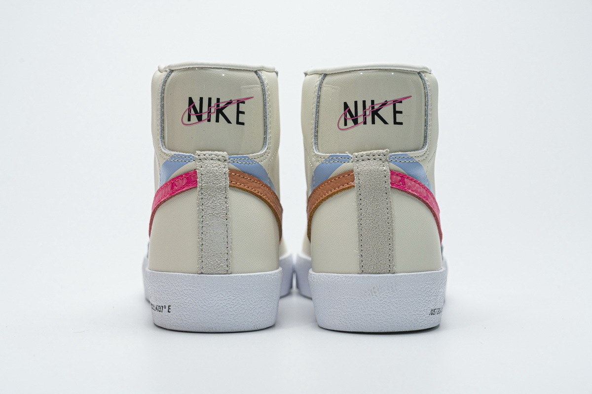 Pkgod Nike Blazer Mid 77 Beige Pink Blue