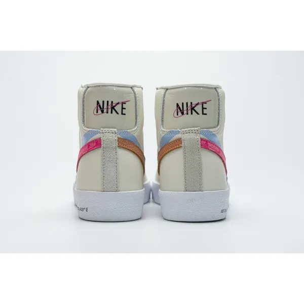  PK God Nike Blazer Mid 77 Beige Pink Blue