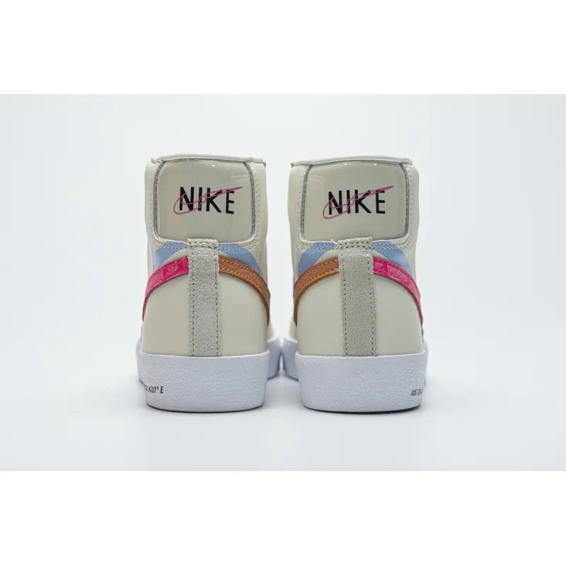  Pkgod Nike Blazer Mid 77 Beige Pink Blue