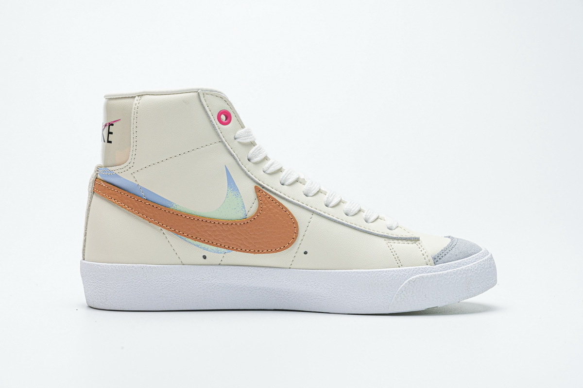  Pkgod Nike Blazer Mid 77 Beige Pink Blue