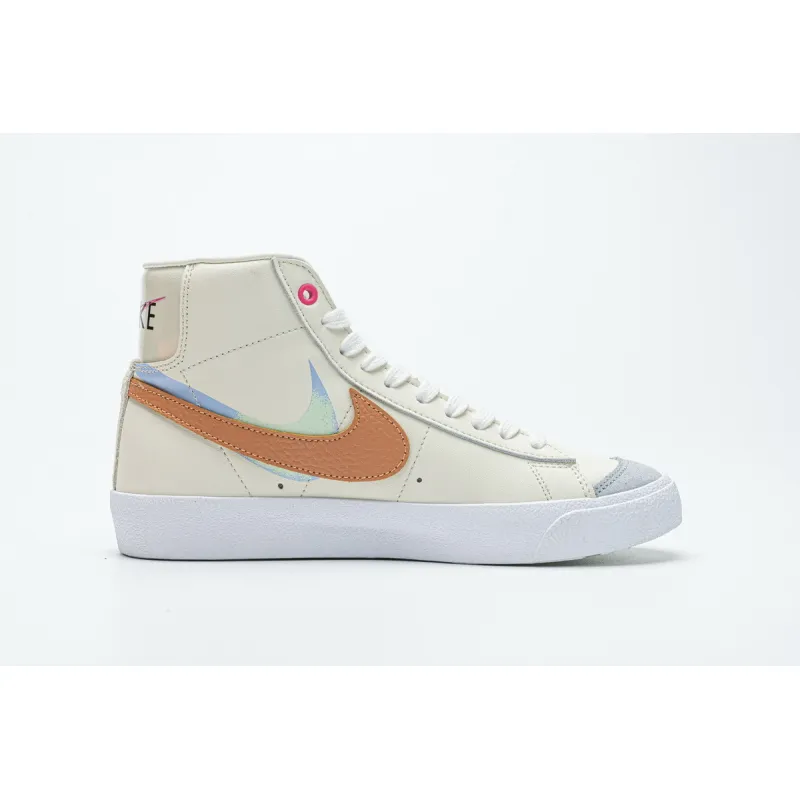  Pkgod Nike Blazer Mid 77 Beige Pink Blue