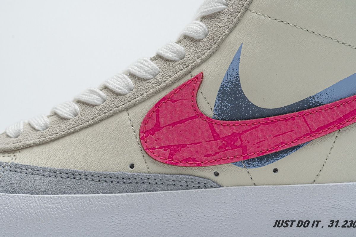  Pkgod Nike Blazer Mid 77 Beige Pink Blue